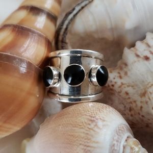 925 black onyx band 🖤